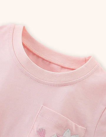 Pony Denim Skirt Set